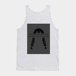 Addams with 2 d's Tank Top